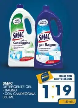 SeBón Supermercati SMAC Detergente gel offerta