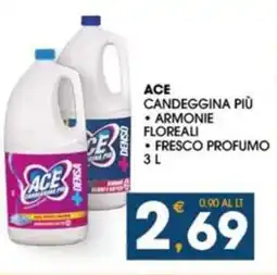SeBón Supermercati Ace candeggina più offerta