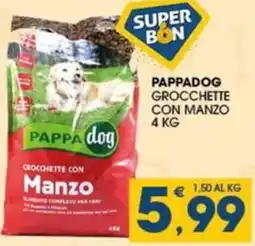 SeBón Supermercati Pappadog grocchette con manzo offerta