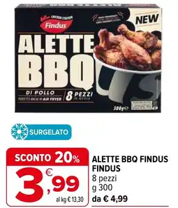 Iperal Alette BBQ FINDUS 8 pezzi offerta