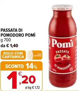 Iperal Passata di pomodoro POMÌ offerta