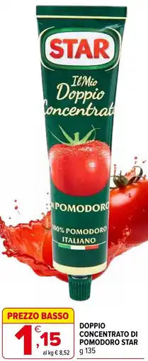 Iperal Doppio concentrato di pomodoro STAR offerta