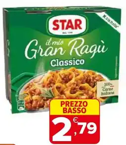 Iperal STAR il mie Gran Ragu classico offerta