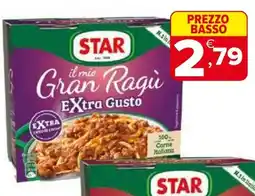Iperal STAR il mio Gran Ragu EXtra Gusto offerta