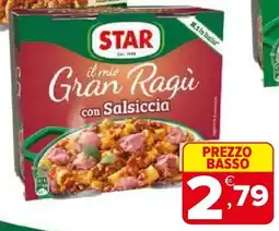 Iperal STAR il mio Gran Ragu con Salsiccia offerta