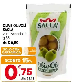 Iperal Olive olivolì SACLÀ offerta
