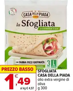Iperal Sfogliata CASA DELLA PIADA offerta