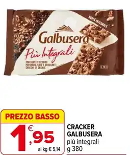 Iperal Cracker GALBUSERA offerta