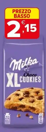 Iperal Milka XL cookies offerta