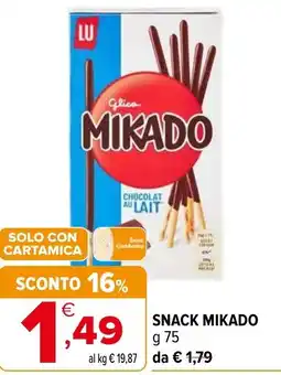 Iperal Snack MIKADO offerta
