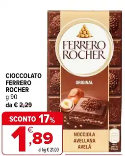Iperal Cioccolato FERRERO ROCHER offerta