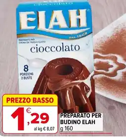 Iperal Preparato per budino ELAH offerta