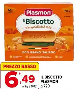 Iperal Il Biscotto PLASMON offerta