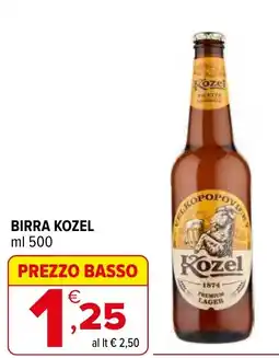Iperal Birra KOZEL offerta