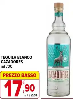 Iperal Tequila blanco CAZADORES offerta