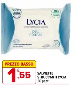 Iperal Salviette struccanti LYCIA 20 pezzi offerta