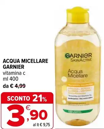 Iperal Acqua micellare GARNIER offerta