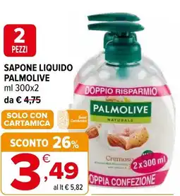 Iperal Sapone liquido PALMOLIVE offerta