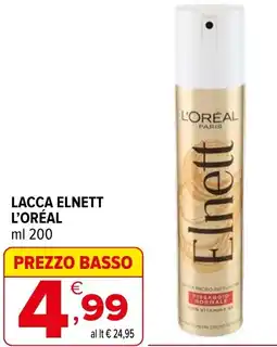 Iperal Lacca elnett L'ORÉAL offerta