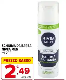 Iperal Schiuma da barba NIVEA MEN offerta