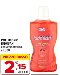 Iperal Collutorio IODOSAN offerta
