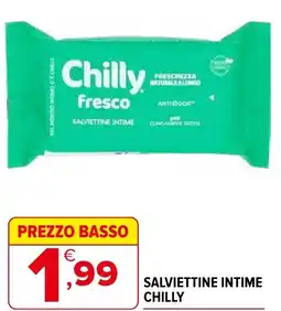 Iperal Salviettine intime CHILLY offerta