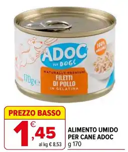 Iperal Alimento umido per cane ADOC offerta