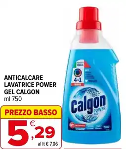 Iperal Anticalcare lavatrice power gel CALGON offerta