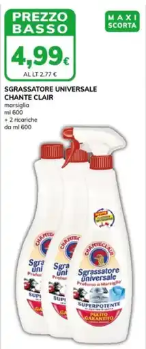 Basko Sgrassatore universale CHANTE CLAIR offerta