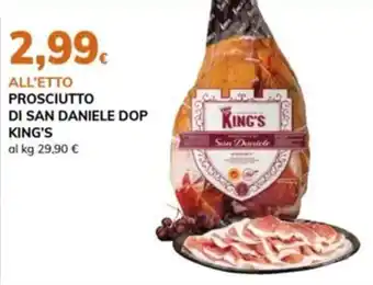 Basko Prosciutto di san daniele DOP KING'S offerta