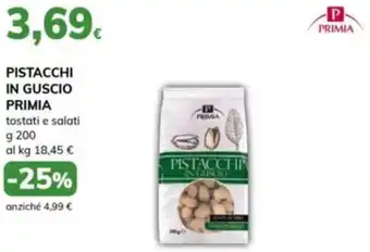 Basko Pistacchi in guscio PRIMIA offerta