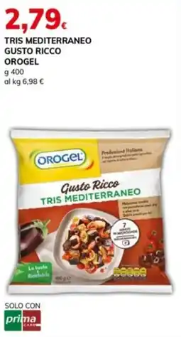 Basko Tris mediterraneo gusto ricco OROGEL offerta