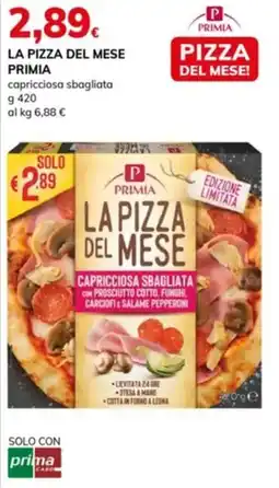 Basko La pizza del mese PRIMIA offerta