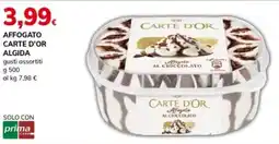 Basko Affogato carte d'or ALGIDA offerta