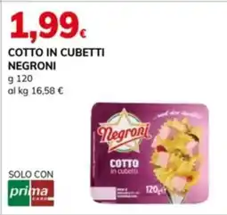 Basko Cotto in cubetti NEGRONI offerta