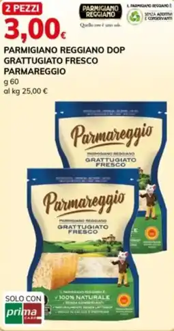 Basko Parmigiano reggiano dop grattugiato fresco PARMAREGGIO offerta