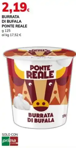 Basko Burrata di bufala PONTE REALE offerta