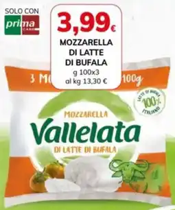 Basko Mozzarella di latte di bufala Vallelata offerta