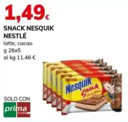 Basko Snack nesquik NESTLÉ offerta