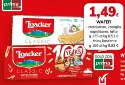 Basko WAFER - cremkakao, vaniglia, napolitaner, latte offerta