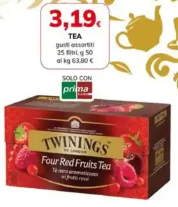 Basko TEA gusti assortiti 25 filtri offerta