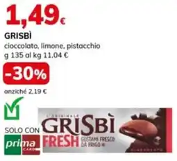 Basko GRISBÌ cioccolato, limone, pistacchio offerta