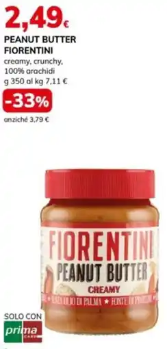 Basko Peanut butter FIORENTINI offerta