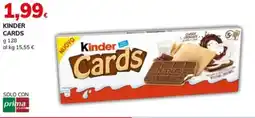 Basko Kinder cards offerta