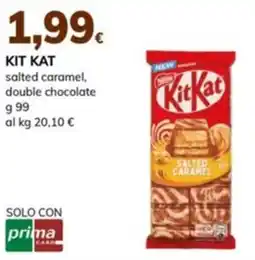 Basko Kit kat salted caramel, double chocolate offerta