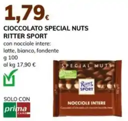 Basko Cioccolato special nuts RITTER SPORT offerta