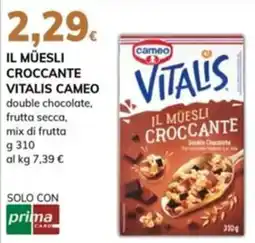 Basko Il müesli croccante vitalis CAMEO offerta