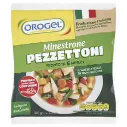 Coop MINESTRONE A PEZZETTONI OROGEL offerta