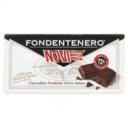 Coop TAVOLETTA AL CIOCCOLATO FONDENTENERO 72% NOVI offerta
