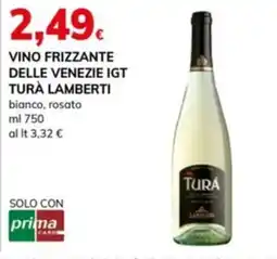 Basko Vino frizzante delle venezie igt turà LAMBERTI bianco rosato offerta